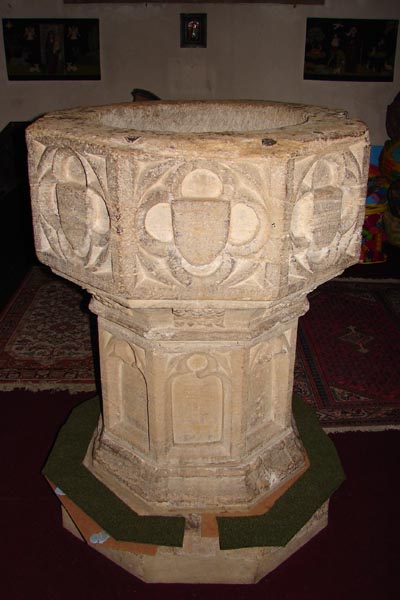 St Georges Church Fordington Font